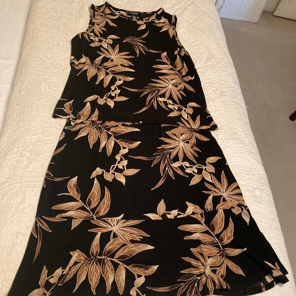 Top and Skirt Set